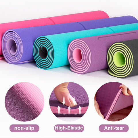 Yoga Fitness Pilates Double-Layer