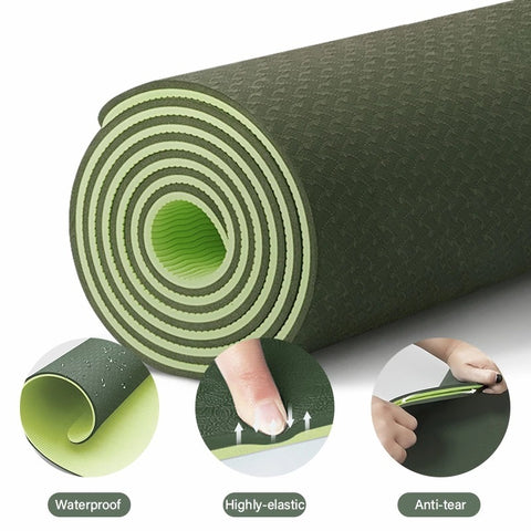 Yoga Fitness Pilates Double-Layer