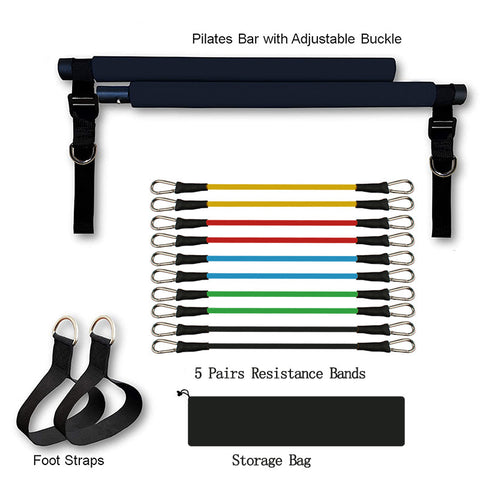 Fitness Yoga Pilates Bar Portable